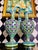 Pair Signed J. Leonardo Portuguese Hand-Painted Reticulated Ceramic Ewers, 15" For Sale - Image 4 of 17