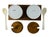 Mid-Century Modern Serv-Wood Reversible Porcelain Fruit Jam Jar Set - 5 Pieces For Sale - Image 10 of 15