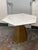 Industrial Noir Furniture Demetria Dining Table For Sale - Image 3 of 12