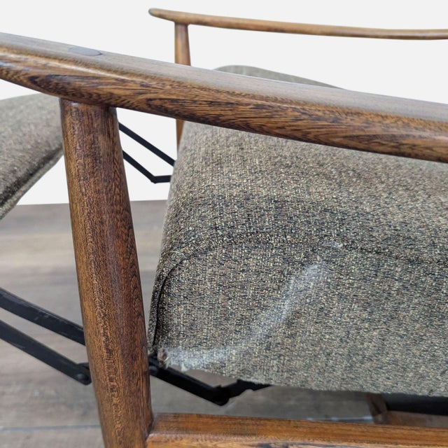 Brown Milo Baughman for Thayer Coggin Mid Century Recliner For Sale - Image 8 of 9