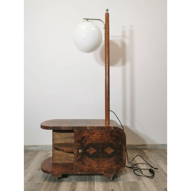 Art Deco Floor Lamp by Jindrich Halabala For Sale - Image 3 of 18