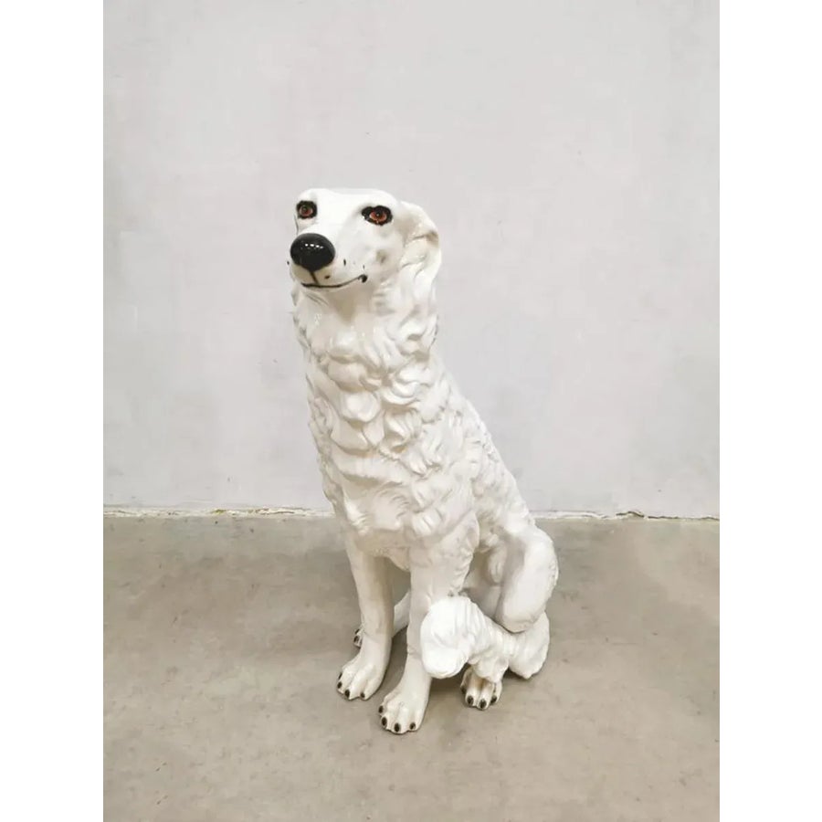 メディコムトイ 【Barking Dog STATUE WHITE 】フィギュア メディコムトイ 【Barking Dog STATUE WHITE 】フィギュア