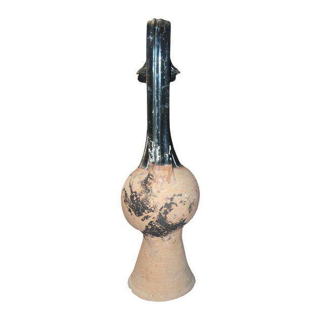 15th Century & Earlier Hellenistic Canosan Figural Oinochoe (Head Vase) Apulia, Italy, 3rd C. - b.c.e. For Sale - Image 5 of 9