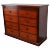 English Mahogany Commode Bank of Drawers, 1930s For Sale