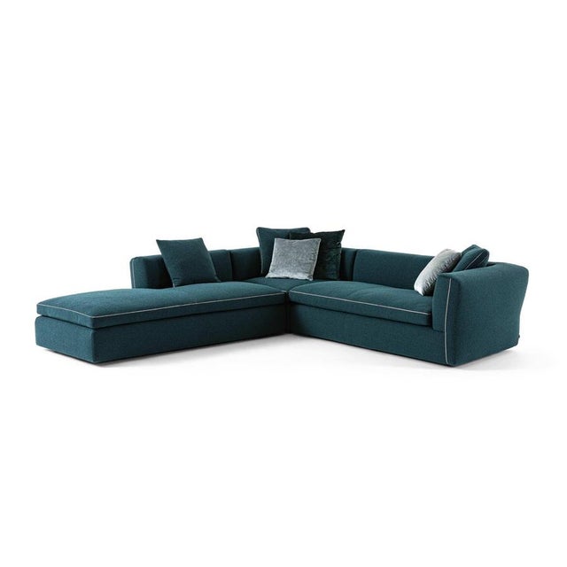 Rodolfo dordoni dress-up sectorial sofa for cassina a sectional sofa envisioned as a custom garment, with sophisticated...