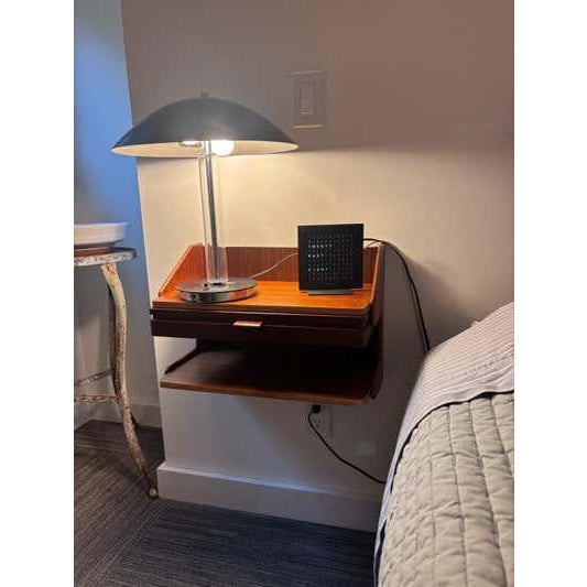 Danish Teak Nightstands in Hans J. Wegner Style, Mid-Century 1958, Pair For Sale - Image 13 of 17