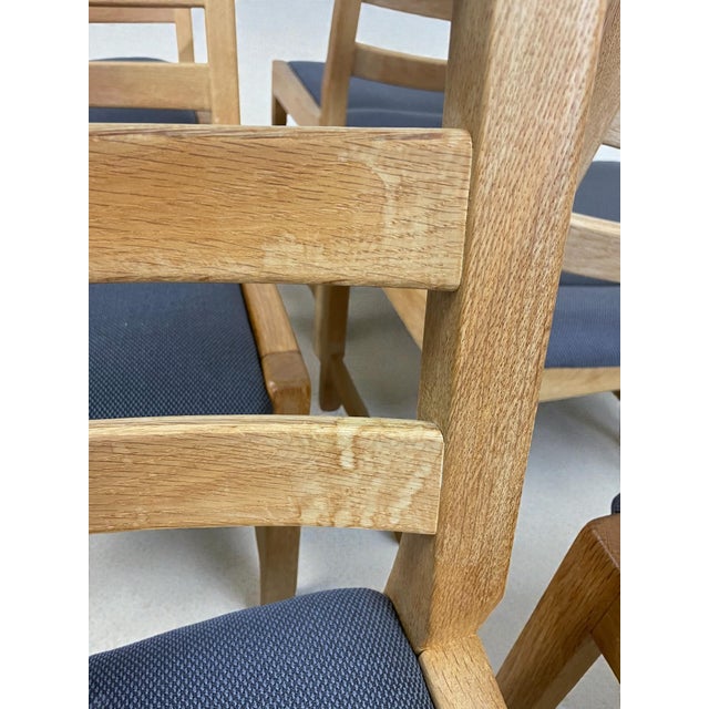 Vintage Danish Oak Dining Chairs by Kurt Østervig for KP Møbler, 1960s, Set of 6 For Sale - Image 9 of 11