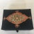 Black Felt Semi - Precious Stone Embroidered Catchall Box For Sale - Image 4 of 13