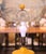 19th Century French Yellow Glazed Confit Pot Table Lamp With Custom Shade For Sale In Dallas - Image 6 of 9