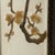 Vintage Chinoiserie Tabletop Four Panel Screen For Sale - Image 9 of 12