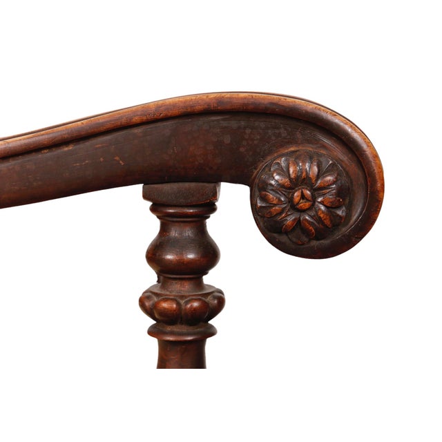 Jacobean Cane Back Armchairs - A Pair For Sale - Image 11 of 12