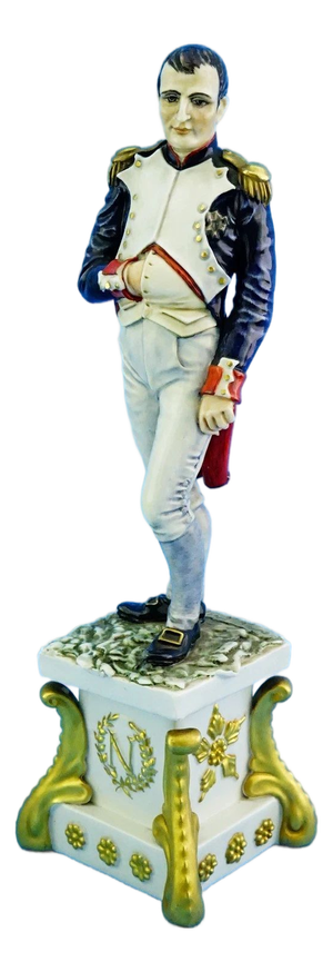 Porcelain Figurine of Napoleon by Silvio Righetto for Cacciapuoti, Italy, 20th Century
