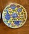 1970s Pair of Yellow & Blue Chinese Porcelain Plates, Set of Two For Sale - Image 4 of 9