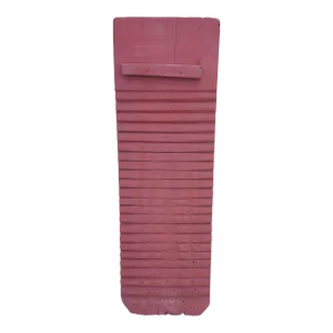 Vintage Wood Hand Washboard in Coral