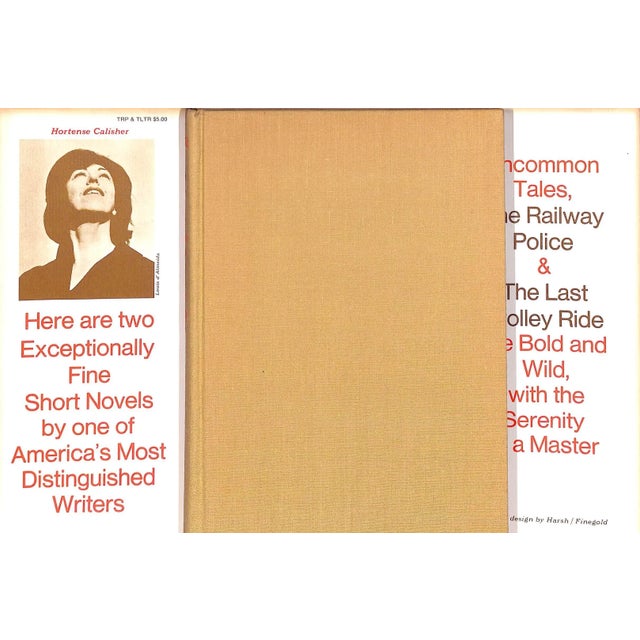 CALISHER, Hortense [248] pp. Little, Brown and Company 1966 First Edition 8 1/4" x 5 3/4" Two novellas from award-winning...