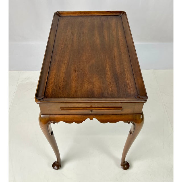 Mid 20th Century Kittinger Tea Table For Sale - Image 15 of 17