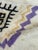 Textile Beni Ouarain Moroccan Wool Rug With Lavender Tribal Motif For Sale - Image 7 of 10