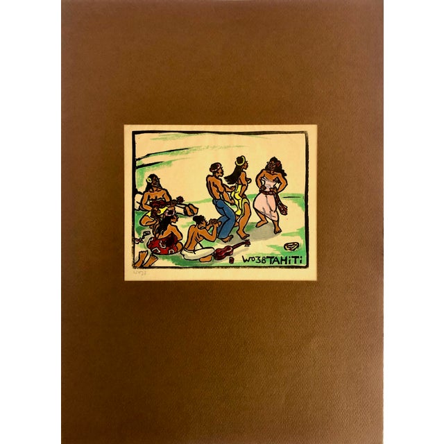 On offer are a set comprised of two stunning, original woodblock prints by the German-born artist Wolfgang Wolff...