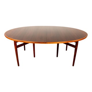 Large Danish Extendable Dining Table in Rosewood by Arne Vodder for Sibast, 1960 For Sale