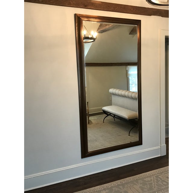 Restoration Hardware English Aged Bronze XLarge Leaning Mirror Chairish