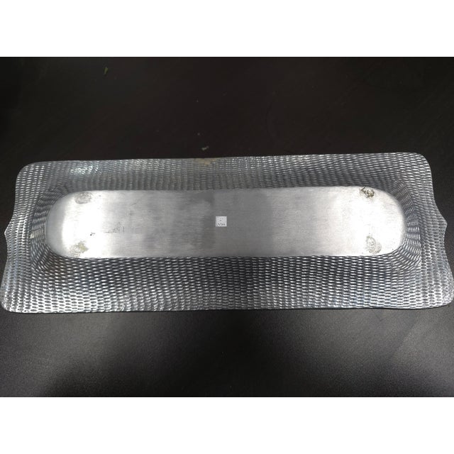 Aluminum Grape Motif Tray For Sale - Image 4 of 4