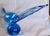 Arts & Crafts 1960s Tiffin "Copen Blue " Art Glass Pheasant. For Sale - Image 3 of 7