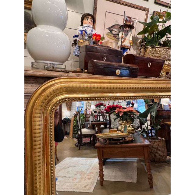 19th Century Circa 1880 French Louis Philippe Mirror For Sale - Image 5 of 9