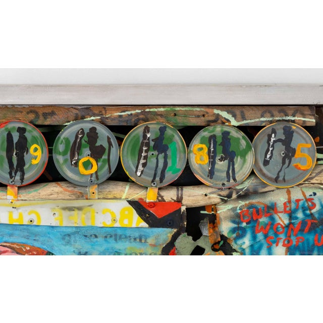 Willie Bester "Township Life" Mixed Media, 1993 For Sale In New York - Image 6 of 13