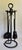 Vintage Wrought Iron Fireplace Set With Sculptural Loop Details For Sale - Image 11 of 11