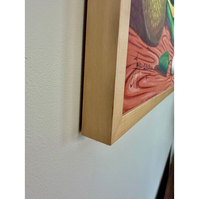 Haitian Fruit Painting For Sale - Image 4 of 6