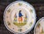 Antique French Decorative Folk Art Plates from HR Quimper, 1800s, Set of 2 For Sale - Image 3 of 15