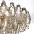 Modernist Hand-Blown Murano Smoked Glass Polyhedral Chandelier in Brass Fittings For Sale - Image 10 of 18