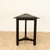 Benjamin Gomez Stained and carved wooden side table – circa 1920–1930 Side table with a triangular top resting on three...