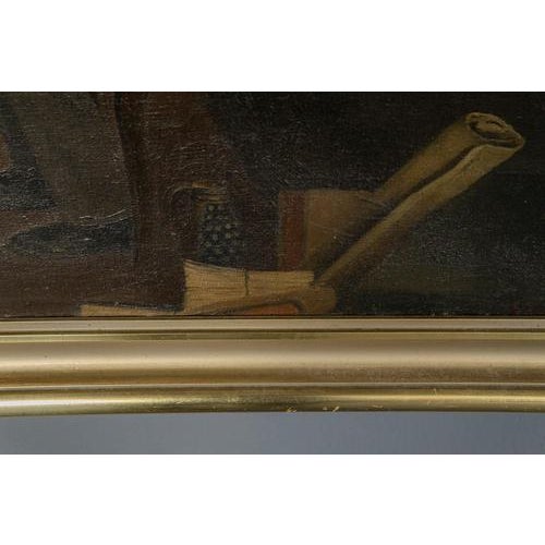 Gottfried Bachem, Collector in His Room, 1896, Oil Painting, Framed For Sale - Image 5 of 18