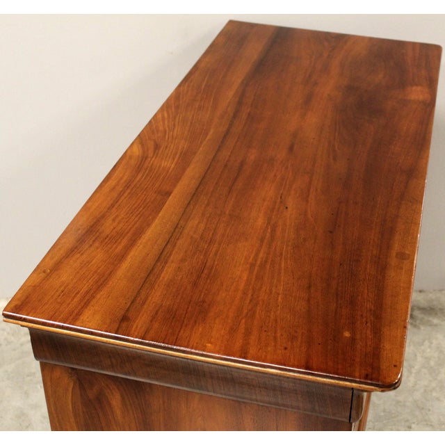 19th Century Louis Philippe Chest of Drawers in Walnut For Sale - Image 12 of 13