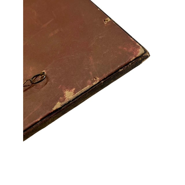 Antique Parisian Gilt Wood Framed Dog Portrait For Sale - Image 10 of 12