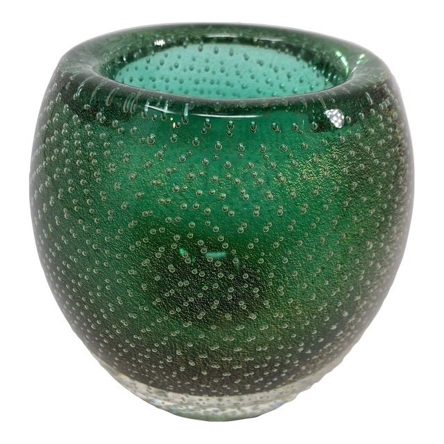 Vintage Miniature Murano Bullicante Bowl For Sale