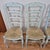 Late 20th Century Late 20th Century Habersham Plantation French Country Painted Ladder Back Rush Seat Dining Side Chairs, Assembled Set of 6 For Sale - Image 5 of 18
