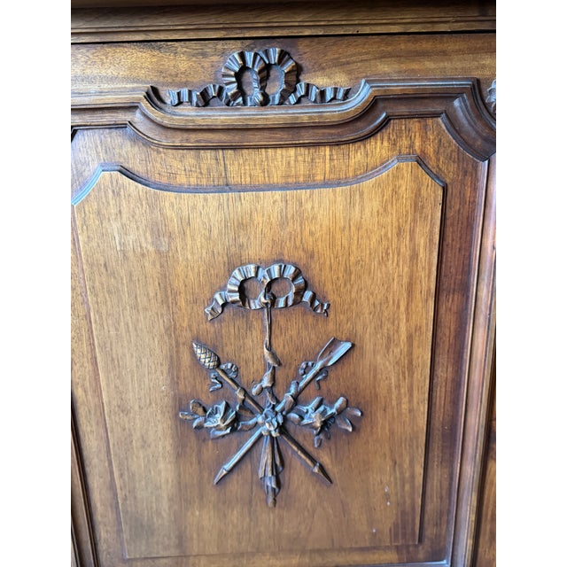 19th Century French Walnut Sideboard For Sale - Image 4 of 7