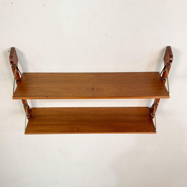 1960s Scandinavian Ergo Shelving Unit in Teak from John Texmon, 1960s, Set of 2 For Sale - Image 5 of 7