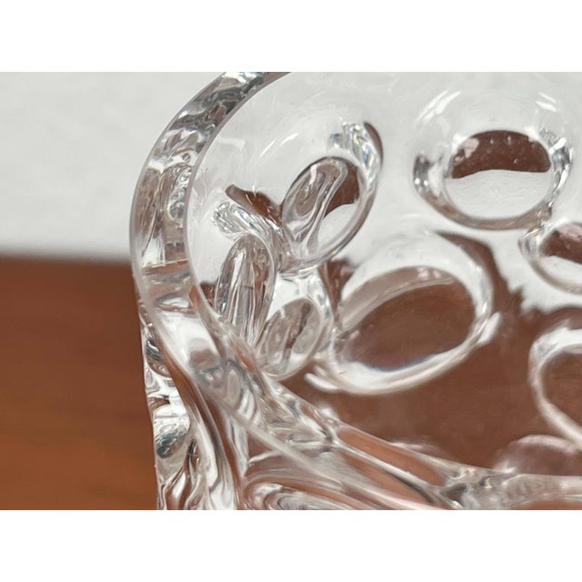 Mid-Century Modern Space Age Bubble Glass Vase by Wilhelm Braun-Feldweg for Hirschberg, Germany, 1960s For Sale - Image 11 of 16