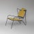 Set of Capri Easy Chair with Ottoman by Stefania Andorlini & Bernhard Mende For Sale - Image 6 of 7