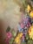 French Impressionist Floral Still Life Original Oil Painting on Canvas For Sale In Houston - Image 6 of 10