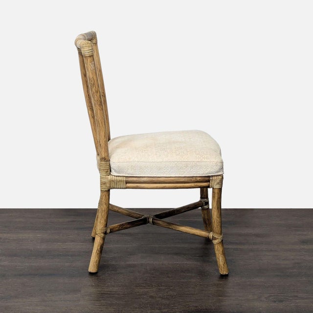 Set of Ten McGuire Bamboo Dining Chairs For Sale - Image 10 of 18