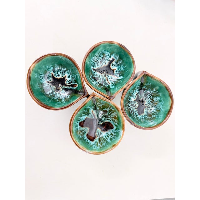 Studio Ceramic Tea Service from Vallauris, France, 1950s, Set of 7 For Sale - Image 16 of 17