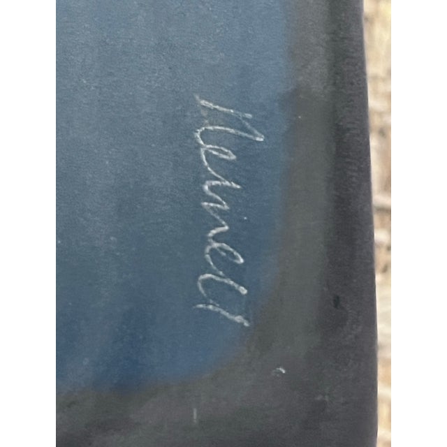 Signed Steven Newell Contemporary Art Glass Sculptural Vase For Sale - Image 12 of 12