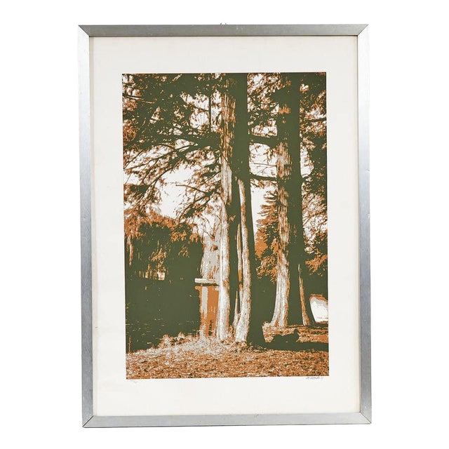 A. F. Nardi, Trees, Screen Print For Sale