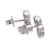 Vintage Tiffany & Co. Platinum Bubble Diamond Studs Earrings, A Pair For Sale In New York - Image 6 of 9