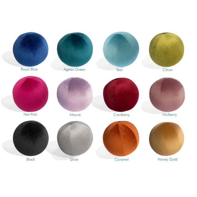 Ball Pillow, Milk Chocolate Brown, Taupe For Sale - Image 4 of 5