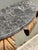 Vintage Gilt Metal and Marble Wall Console For Sale - Image 4 of 13